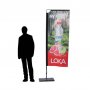 Beachflagg Rett Small med mast