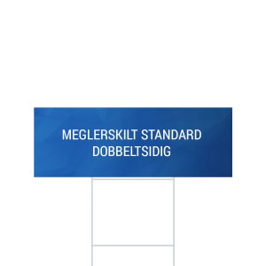 Meglerskilt 485x170 Dobbeltsidig