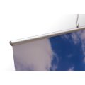Tekstilbanner med aluminiumslister