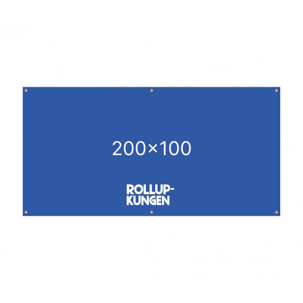 Banner 2x1m pvc