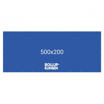 Banner 5x2m PVC