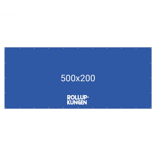 Banner 5x2m pvc