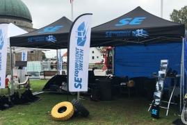 Eventtelt og beachflaggs