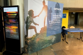 Messevegg Textile Wall